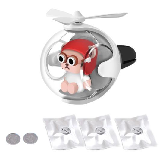 Автомобильный светодиодный аромадиффузор с вращающимся летающим шаром, освежитель воздуха для автомобиля с красочным световым эффектом, 3D-дизайн в стиле научной фантастики, ароматерапевтическое украшение для дома в автомобиле