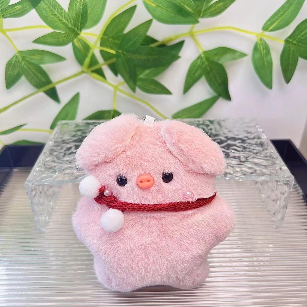 Lovely Mini Pig Plush Pendant With Soft Pp Cotton Filling Great For Cute Key Chains