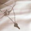 Universal Key Pearl Necklace (Can be worn separately)