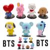 Bts Bt21 7 шт./набор Фигурки-украшения для детского монитора Топпер для торта Игрушки Подарок