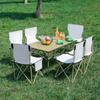Carbon Steel Portable Camping Folding Table