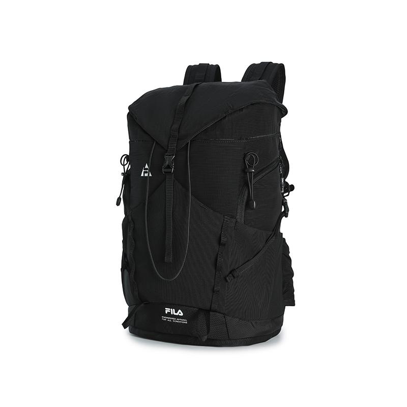 New FILA Fabric Backpack Men's Pitch Black A13U527132FBK-1