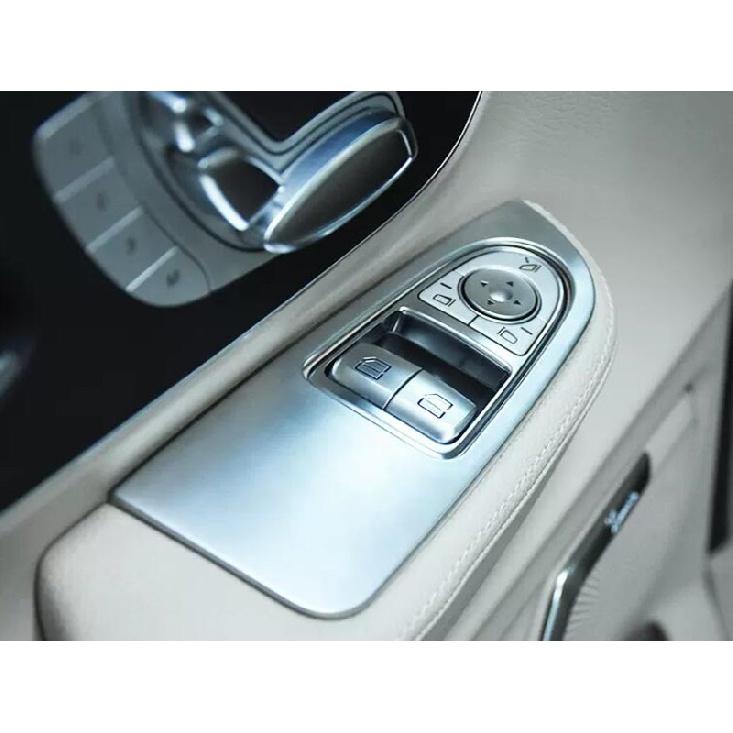Для Mercedes Benz V Class V260 W447 2015-2022 автомобильный салон, подлокотник двери, кнопка подъема окна, рамка, накладка, наклейки