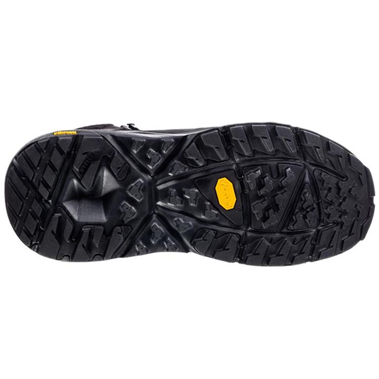 HOKA One One Kaha Альпинистские и туристические ботинки Мужские Высокие Черные 1099637-BPHN