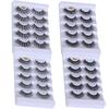 Flared Multi-styles Natural Long Criss-cross Eye Lash Extension 3D Faux Mink Hair False Eyelashes