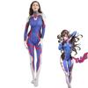 Костюм для косплея Overwatch 2 Widowmaker D.va, боди из лайкры для детей и взрослых