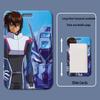 Силиконовый держатель для карт Gundam Seed для студенческих, рабочих, ID и кампусных карт.