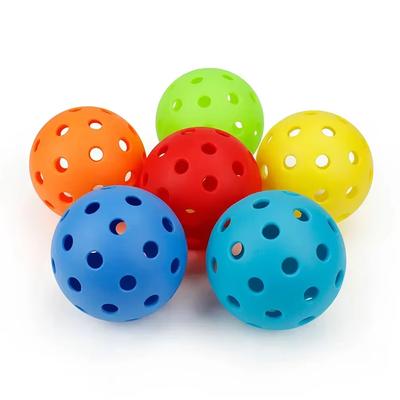 Pickleball 74MM прочный 40 отверстий для улицы 6 шт Pickleballs 26 г для соревнований на открытом воздухе Pickleballs упаковки Pickleballs