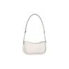 Michael Kors MK Leida Silver Logo Leather Shoulder Bag Crescent Bag Women shoulder bag Black Cream Blue 35S4S9GU5L