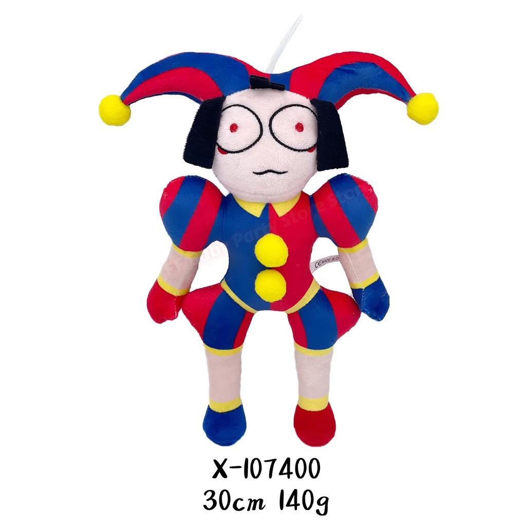 Jax Plush Digital Doll Circus Maid Magical Rabbit Clown Plush Dolls Periphery Stuffed Doll Home Decor Party Favor Birthday Gift