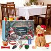 Cat Advent Calendar Interactive Cat Toys Plush Mouse Assorted Balls Wand Set 24 Days