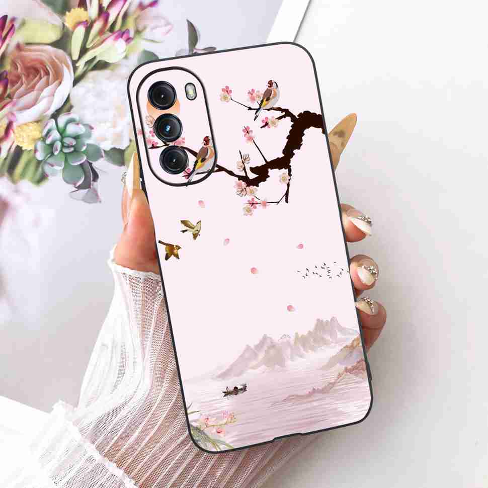 For Motorola Moto G 2022 Case XT2213 XT2213-3 Silicone TPU Black Cover For MOTO G 2022 6.5" New Colorful Butterfly Phone Cases