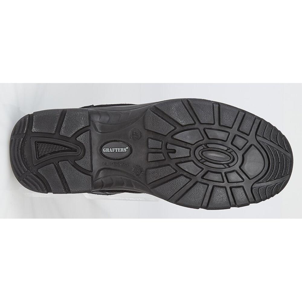 Grafters Мужские защитные ботинки из натуральной замши
