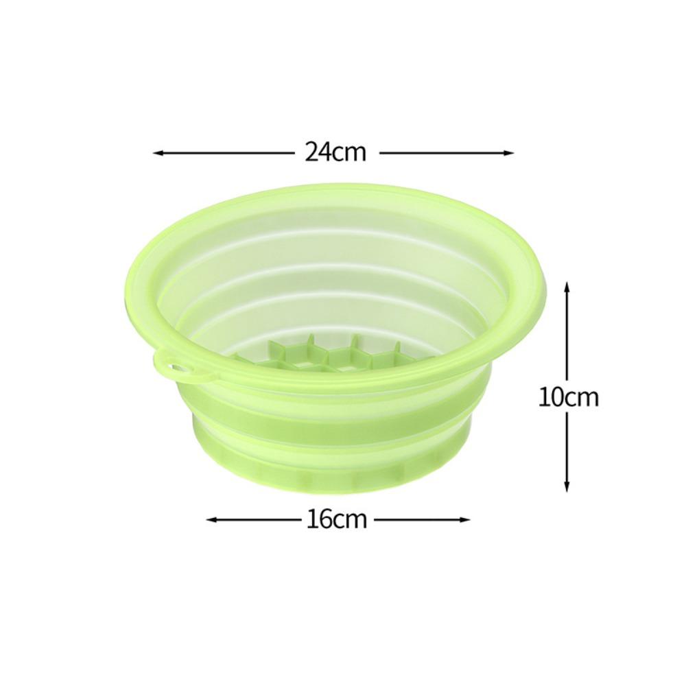 Portable Silicone Ice Bath Washbasin Foldable Improved Blood Circulation Ice Washbowl Relief Stress Face Dipping Bowl Travel