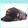 Classic Cotton Baseball Cap With Splicing Letter Embroidery Design For Outdoors