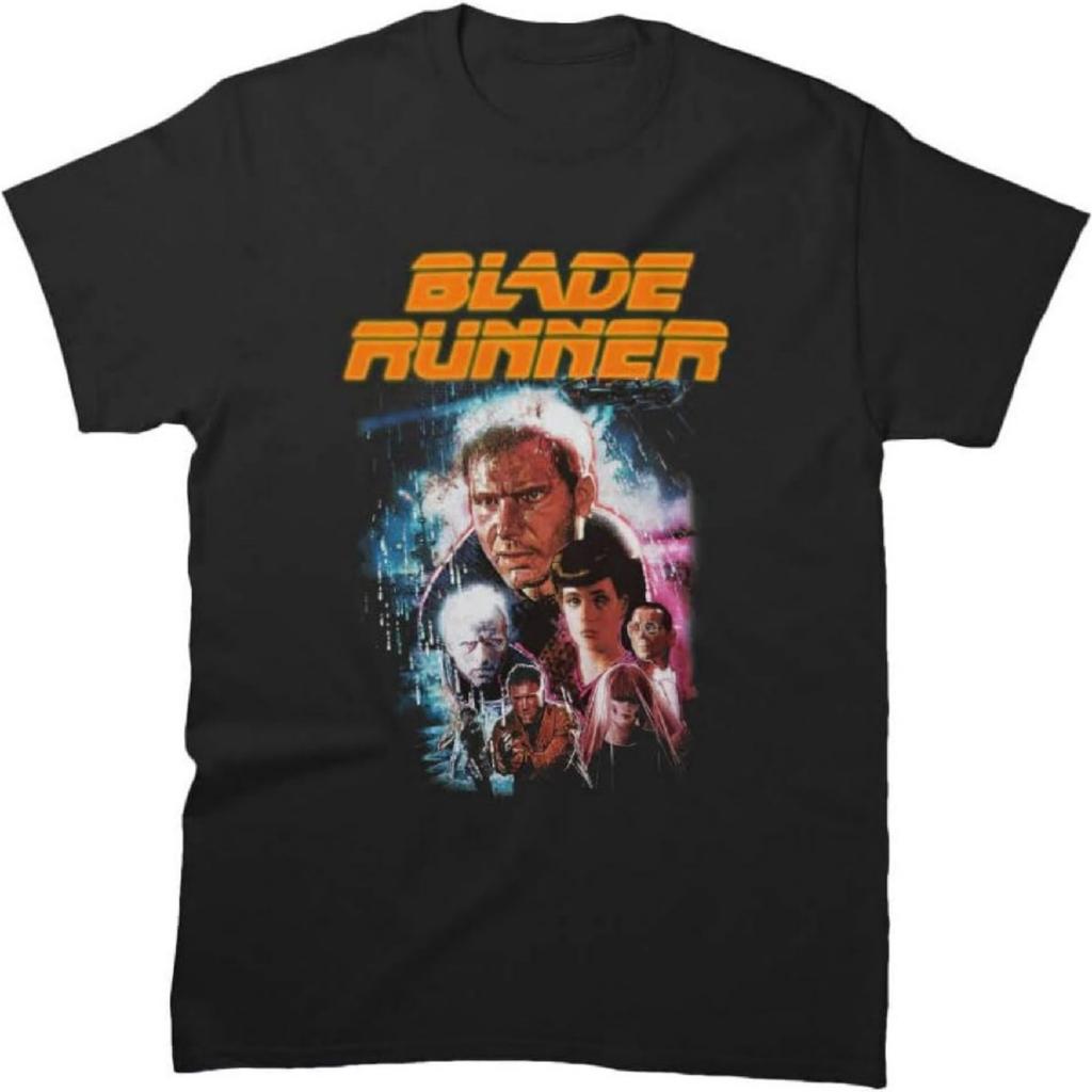 Shirts Blade Sleeve Runner Tee Vintage Friends Cotton Birthday Unisex T-Shirt Presents Gift Holidays Christmas Multicolor