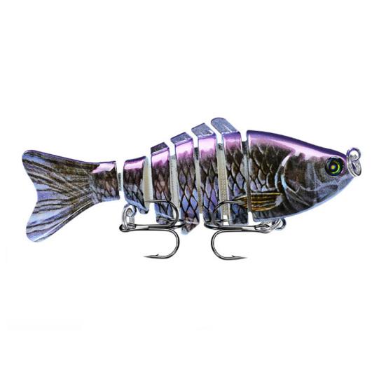 Бионическая плавающая приманка, реалистичные рыболовные снасти для ловли окуня, 3D бионические рыболовные приманки, которые плавают сами по себе для пресноводной и соленой рыбалки