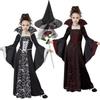 Black Color Halloween Costume Dress Girls Size 4-12Y Cosplay Dress Gown  Cosplay Events