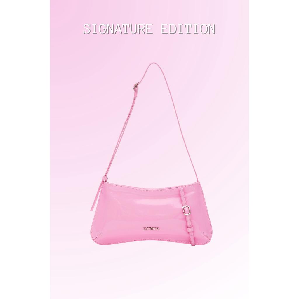 Сумка через плечо с поясом Темно-Бордовый Красный Eleanor