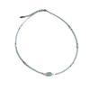 Blue Cat's Eye Freshwater Pearl Necklace - Women's Light Luxury Beaded Clavicle Chain