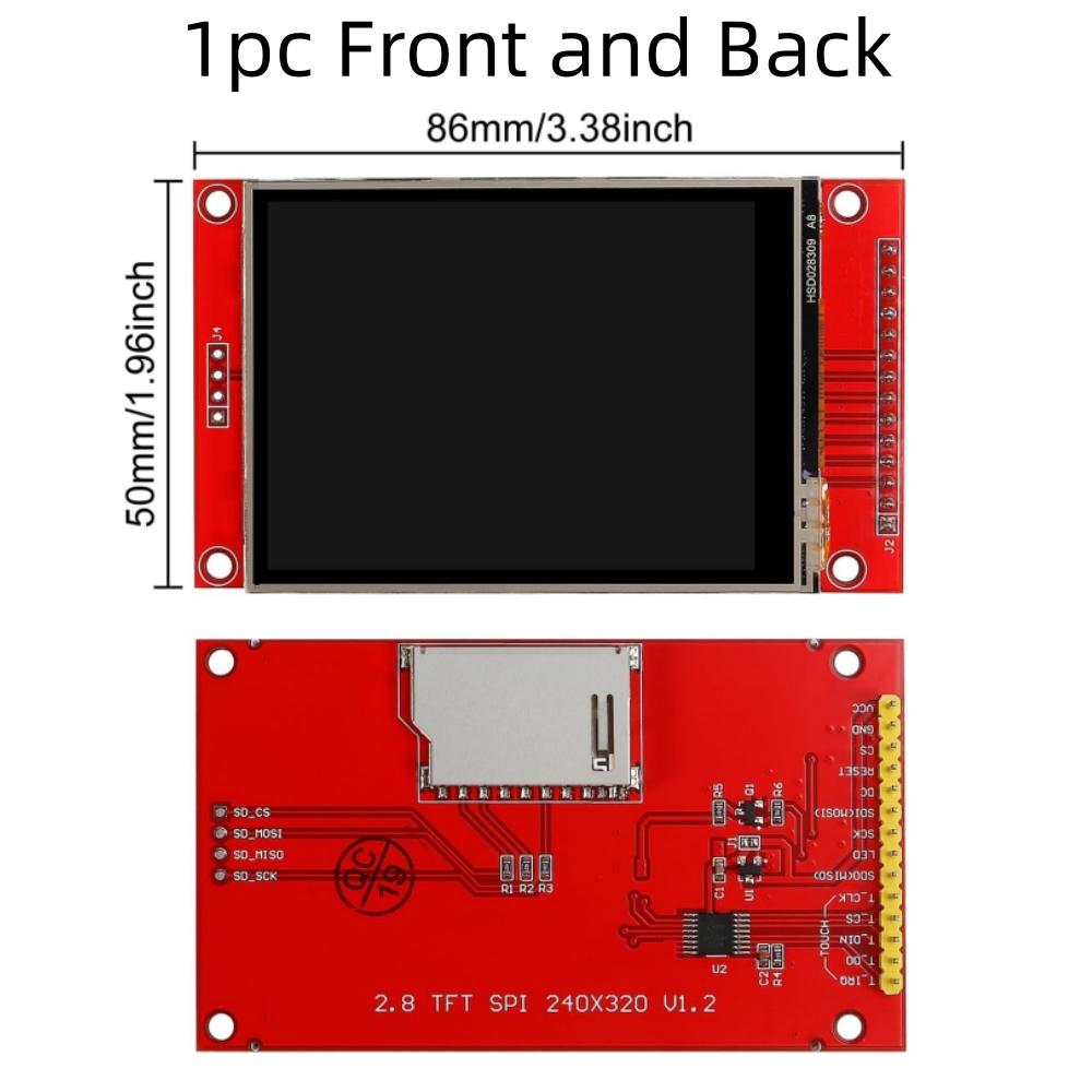 1 шт. 1,44" 1,8" 2,4" 2,8" SPI TFT LCD Дисплейный Экранный Модуль ST7735 TFT LCD Экранный Щит 3,3В 5,5В 51/AVR/STM32/ARM 8/16 бит