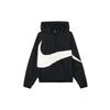 Nike Тканая куртка Swoosh Черный Кокосовое молоко FB7878-010