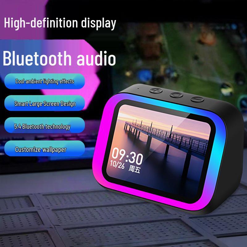 Умные часы Bluetooth-колонка TF26PRO: Портативный с дисплеем и высококачественным звуком