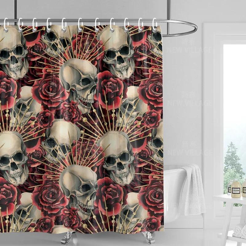 Rideaux De Douche À Absorption D'Eau, Tissu Impermable, Style Nordique Moderne,, Pour La Maison Et La Salle De Bain