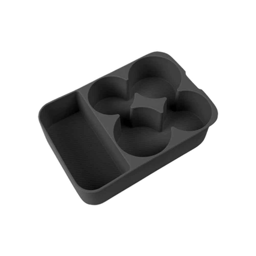 Car Central Control Refrigerator Silicone Pad Fit For BYD Leopard 8 Modified Auto Refrigerator Limit Fixed Grid Anti-slip Pad