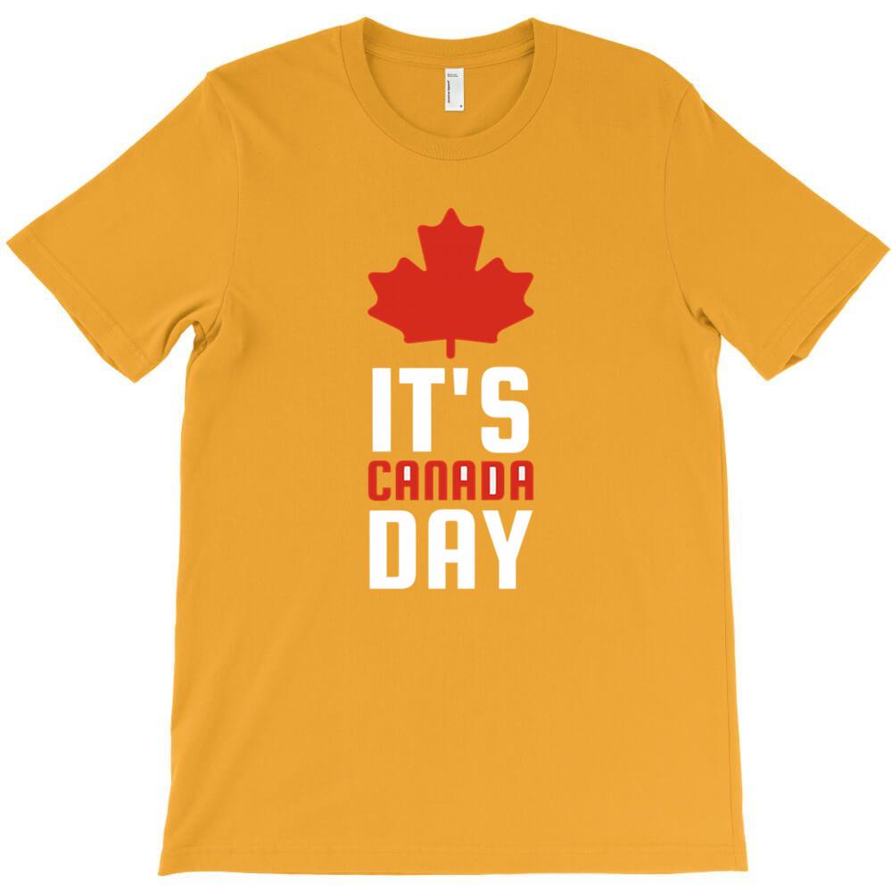 It S Canada Day T Shirt Trendy Cool Tees Tops For Men Short T
