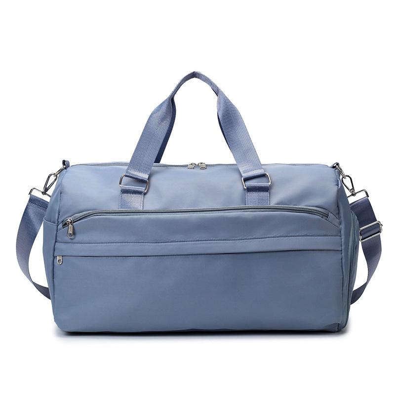Женская модная спортивная сумка для тренажерного зала с сухим и мокрым отделением, повседневная, большой вместимости, портативная, простая, для деловых поездок на открытом воздухе