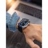 Металлический корпус+силиконовый ремешок для ремешков Apple Watch 46 мм 45 мм Ударопрочная защитная крышка Iwatch Series 11 10 9 8