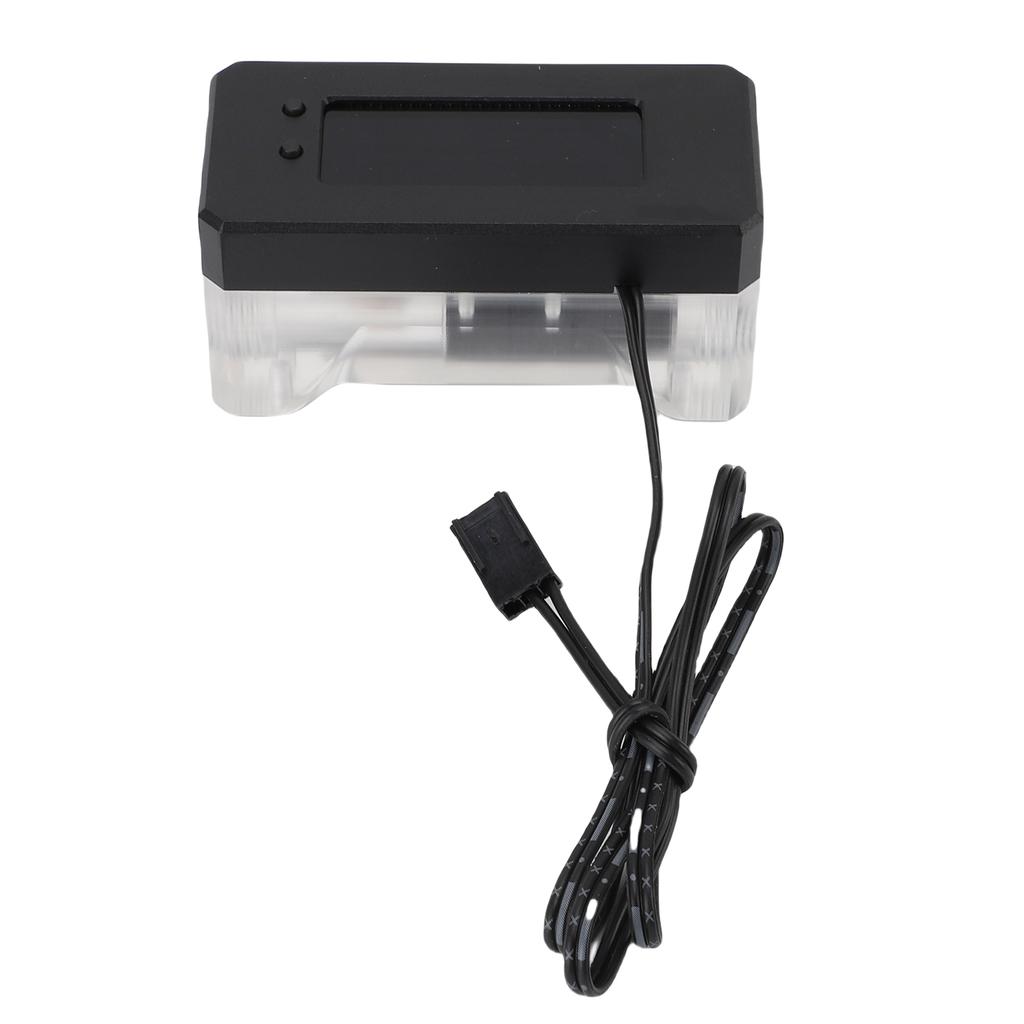 Сигнализация расходомера водяного охлаждения Многофункциональный алюминиевый сплав и акрил Высокая температура Низкие обороты Электронная вода