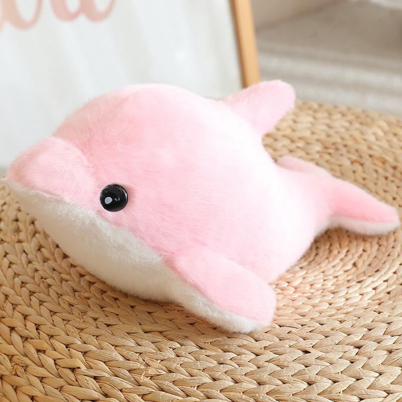 Милая мультяшная плюшевая игрушка в виде морского животного, дельфин, кит, акула, тюлень, косатка, детская кукла, креативная кукла