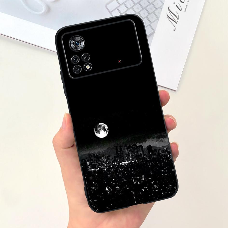 For Xiaomi Poco X4 Pro 5G Case Cute Astronaut Shockproof Silicone Soft Funda Phone Cover For Xiomi Poco X4 Pro Protective Bumper