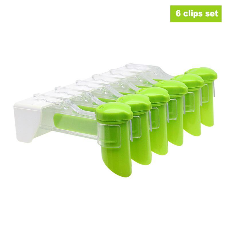 Полка для хранения мешков для специй, держатель для мешка с приправами без перфоратора, уплотнительные зажимы, подставка для соли, перца, кухонная полка, органайзер, новинка