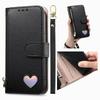 Wallet Flip Case for Motorola Moto G06 Power G04 G24 G04S G35 G55 G84 5G PU Leather with Zipper, Card Slots, Hand Strap