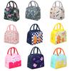 Portable Cartoon Tote Thermal Lunch Box Bag Aluminum Foil Office Student Bento Storage Insulation Bags Cooler Lunch Bag