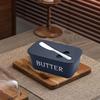 Rectangular Butter Container Plastic Cheese Dish Multi-functional Butter Storage Box  Refrigerator