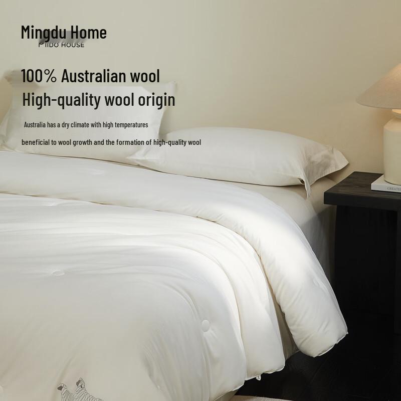 MIDO HOUSE 100% Australian Merino Wool Quilt