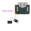 5 шт./комплект Резистор для игровой консоли PS5 Рядом с портом HDMI Верхняя передняя сторона Резистор 2,7 кОм Аксессуары для DIY
