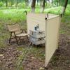 Outdoor Windshield Camp Stove Windscreen Shelter Furnace Privacy Screen for Hiking, BBQ,