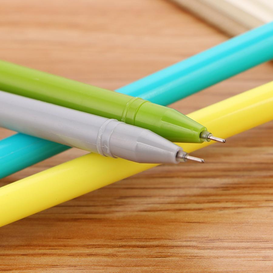 Back To School Season 10pcs 0.5mm Creative Stationery Cactus Gel Pen Cute Cartoon Water-based Pen Office Supplies Signature Pen