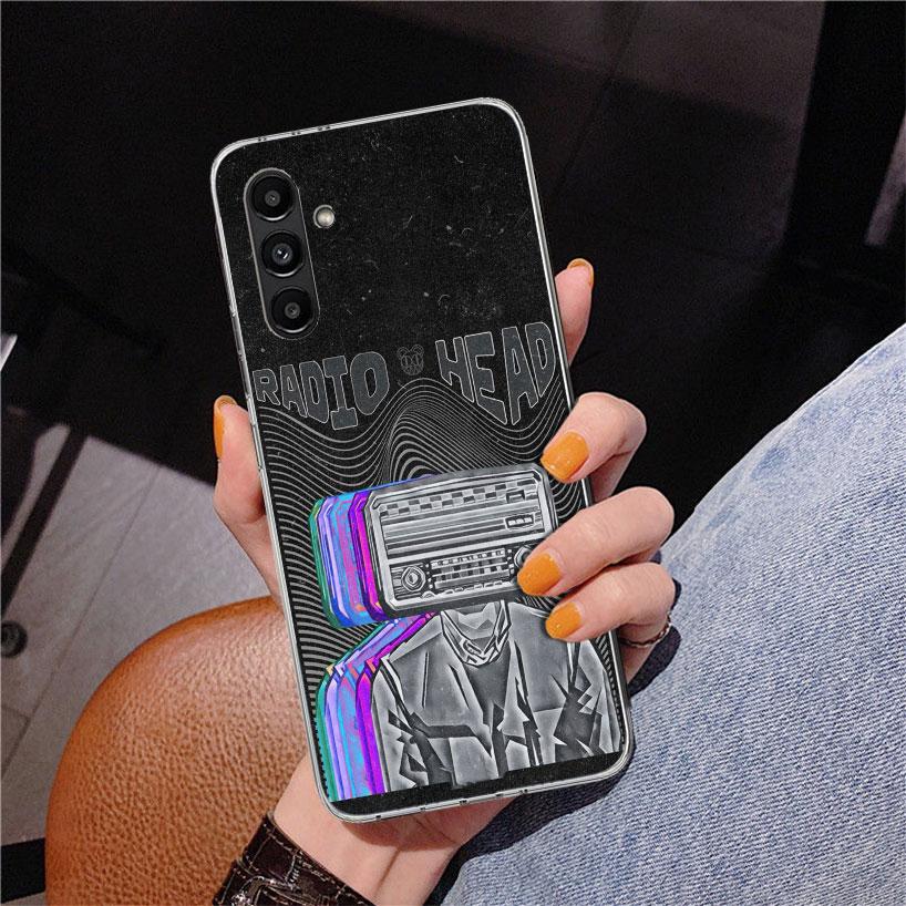 Чехол для телефона Bnad R-Radiohead для Samsung Galaxy A17 A37 A57 A16 A26 A36 A56 A15 A14 A13 A55 A54 A53 A35 A34 A33 A25 A24 A23 A52 G