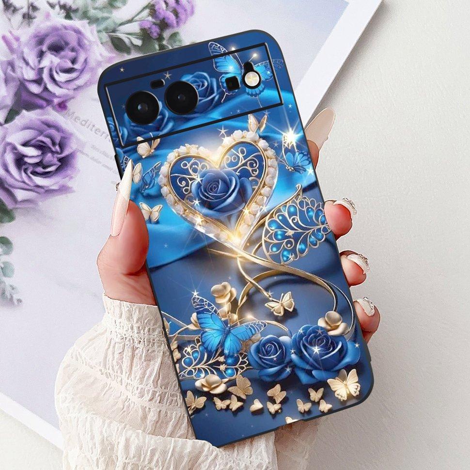 For Google Pixel 6 Case Cute Animals Soft Silicone Phone Cases For Google Pixel 6 Pixel6 Coque Ultra-thin TPU Back Cover Housing