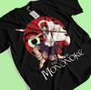 Princess Mononoke T-Shirt Hayao Miyazaki Studio Ghibli Gift Black Shirt All Size