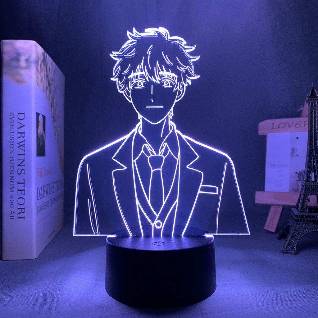 Ночной светильник Skip and Loafer Mitsumi Iwakura Sousuke Shima Figure LED прикроватная лампа для фанатов