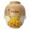 Sun Art Disney the Pooh Soup and Rice Bowl Watercolor "Winnie Pooh" Set, Large, Approx. 480ml, Finish, Orange, SAN3247-7