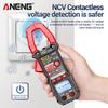 Aneng PN104 Мультитестер голосового вещания, 6000 клещей, мультиметр постоянного/переменного тока, автомобильный усилитель, емкость Гц, NCV, инструмент для измерения сопротивления