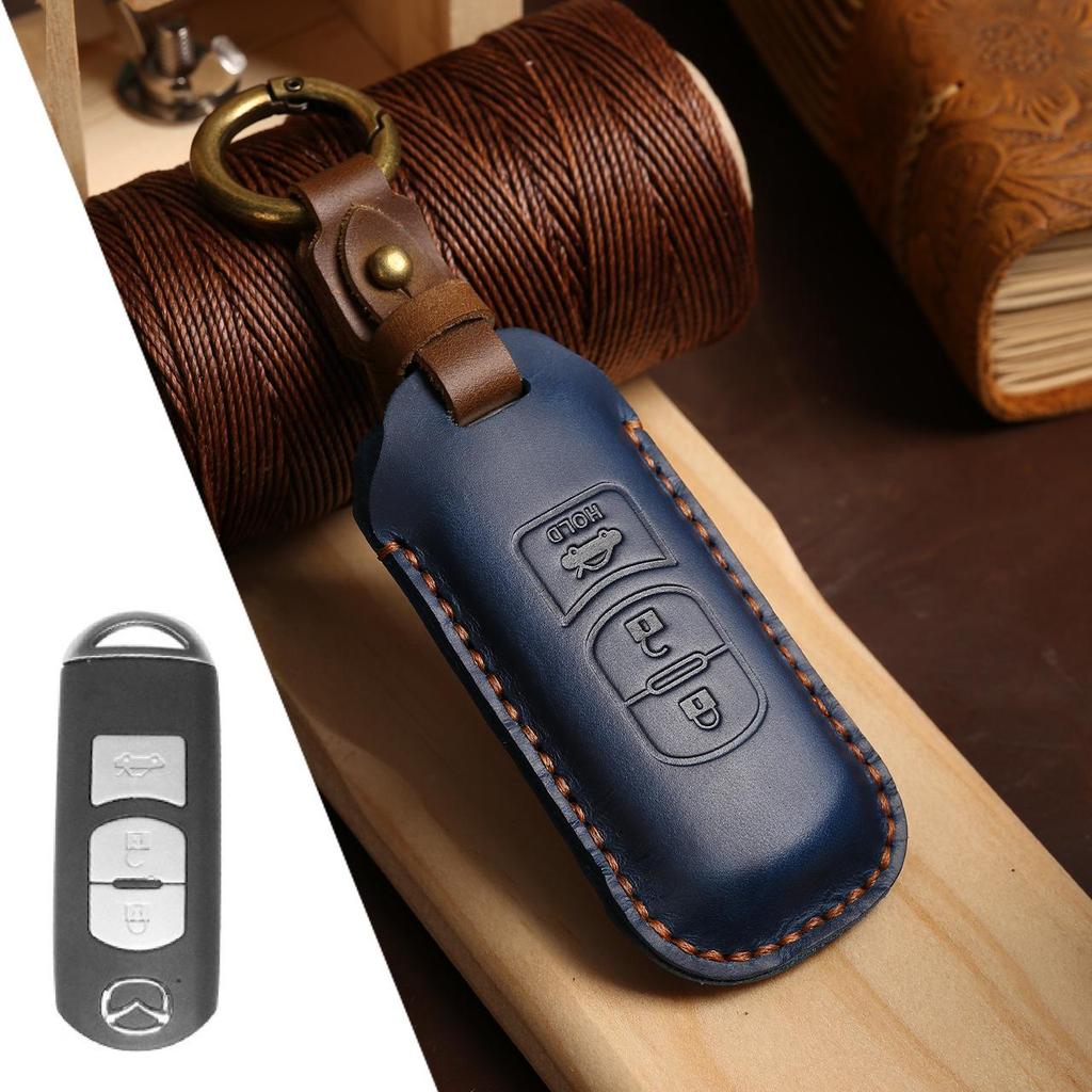 Защитный набор из коровьей кожи для ключей Mazda Atenza и Axela
